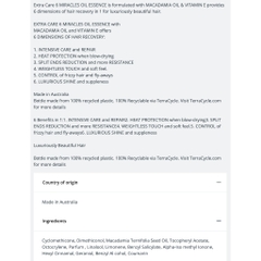 MIX 6 / TINH DẦU DƯỠNG TÓC Schwarzkopf Extra Care – 6 Miracles / Oil Elixir – Phục Hồi & Mượt, 100ml