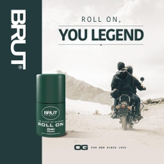 LĂN KHỬ MÙI BRUT Original 24h Anti-Perspirant Roll On – Ngăn Mồ Hôi, Khử Mùi, Hương Nam Tính, 50ml