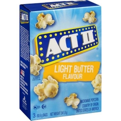 TÚI BẮP LÒ VI SÓNG Act II Kettle Microwave Popcorn, VỊ BƠ Butter / MẶN NGỌT Sweet & Salty, 85g