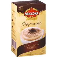 HỘP 10 GÓI CAFE Moccona Coffee Sachets (13.7g / gói) - Caramel Latte / Double Shot