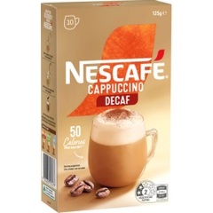 HỘP 10 GÓI Nescafe Cafe Menu Coffee Sachets Capuchino – Caramel – Hazelnut –  Mocha – Vanilla