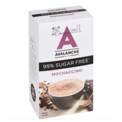 HỘP 10 GÓI CÀ PHÊ AVALANCHE Coffee Sticks, 99% KHÔNG ĐƯỜNG Sugar Free, Caramel Latte / Hazelnut Latte, 160g