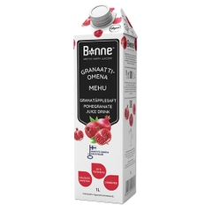 NƯỚC ÉP TRÁI CÂY NGUYÊN CHẤT TỪ RỪNG PHẦN LAN Bonne Lakka-Omena MEHU PREMIUM Artic Happy Juicery, 1 Lít