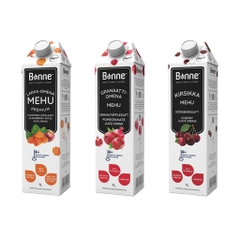 NƯỚC ÉP TRÁI CÂY NGUYÊN CHẤT TỪ RỪNG PHẦN LAN Bonne Lakka-Omena MEHU PREMIUM Artic Happy Juicery, 1 Lít