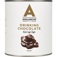 BỘT CACAO / SOCOLA Avalanche Drinking Chocolate - Rich Cafe Style, CHỈ DÙNG VỚI SỮA, 400g