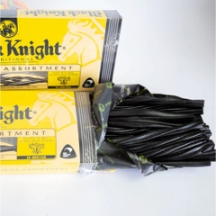 KẸO DẺO MIX NHIỀU DẠNG - VỊ TRUYỀN THỐNG Black Knight Licorice Traditional Assortment, 250g