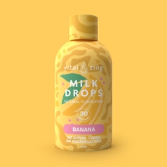GIỌT MILK DROPS VITAL ZING KHÔNG ĐƯỜNG - TĂNG HƯƠNG VỊ sữa, yoghurt, cafe, làm bánh, kem, No Sugar, No/Low Carbs, 40ml