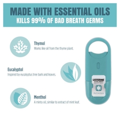 XỊT THƠM MIỆNG Listerine PocketMist Cool Mint / Freshburst, 7.7ml (140 lần xịt / Sprays)