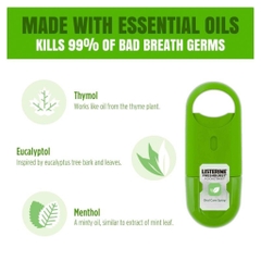 XỊT THƠM MIỆNG Listerine PocketMist Cool Mint / Freshburst, 7.7ml (140 lần xịt / Sprays)