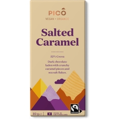 THANH SOCOLA THỤY SĨ - HỮU CƠ Pico Organic Chocolate Bar, Sea Salt, 80g