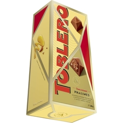 HỘP SOCOLA SỮA - HẠNH NHÂN Toblerone Pralines Almond Nougat - Honey, 180g