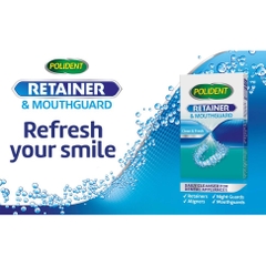 VIÊN SỦI NGÂM VỆ SINH RĂNG GIẢ / HÀM DUY TRÌ Polident Whitening Cleanser Tablets, 4 in 1 ƯU ĐIỂM