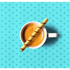 BÁNH XỐP Wafer Primonte Assorted Chocolate, MIX Kem Socola Dâu Strawberry & Vanilla Creme, 825g