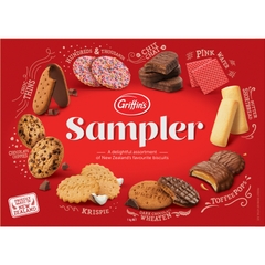 HỘP 9 LOẠI BÁNH QUY New Zealand Griffin's Assorted, Favourites / Sampler Biscuits, 500g-1kg