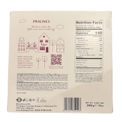 [Hàng Bỉ] HỘP 16-20 VIÊN SOCOLA Belgian Chocolates Assorted Pralines / Caffe, ĐEN-SỮA-TRẮNG, 200g