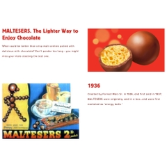 MIX / SOCOLA NHÂN MẠCH NHA Mars / Celebrations Maltesers Milk Chocolate Honeycomb, 310g