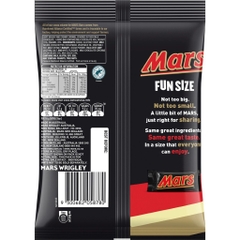 TÚI 12 VIÊN SOCOLA Snickers / Mars Fun Size, 180g - 192g