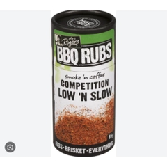 GIA VỊ ƯỚP MÓN NƯỚNG Mrs Rogers - PHONG CÁCH Texas Style Steakhouse Barbecue Rub, 100% New Zealand Owned-Operated, 100g