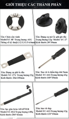 Bộ đồ nghề sửa xe đạp BIKE HAND YC-721