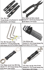 Bộ đồ nghề sửa xe đạp BIKE HAND YC-721