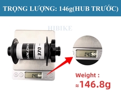 Bộ Hub Xe Đạp GOLDIX M370 BOOST - Phanh Đĩa 6 Ốc - Rachet 60T