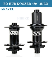 Bộ Hub KOOZER 450 28 Lỗ - Phanh Đĩa 6 Ốc - Tăm Móc