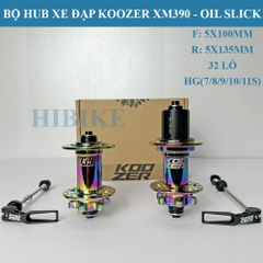 Bộ Hub KOOZER XM390 32 Lỗ 6 Pawls TPI - Phanh Đĩa 6 Ốc - Tăm Móc