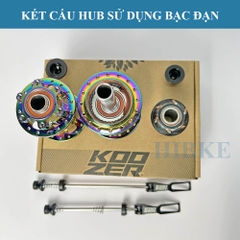 Bộ Hub KOOZER XM390 32 Lỗ 6 Pawls TPI - Phanh Đĩa 6 Ốc - Tăm Móc