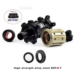 Bộ Hub GOLDIX M180 Ratchet EXP 52T – 28 Lỗ - Phanh Đĩa 6 Ốc