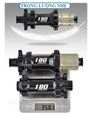 Bộ Hub GOLDIX M180 Ratchet EXP 52T – 28 Lỗ - Phanh Đĩa 6 Ốc