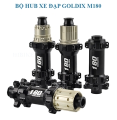 Bộ Hub GOLDIX M180 Ratchet EXP 52T – 28 Lỗ - Phanh Đĩa 6 Ốc