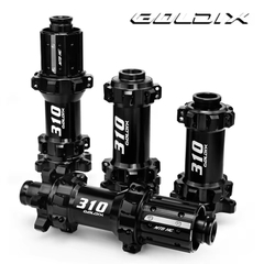 Bộ Hub GOLDIX M310 Ratchet 60t Hình Nón 28H - Phanh Đĩa 6 Ốc