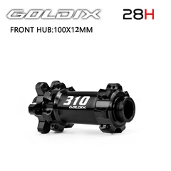Bộ Hub GOLDIX M310 Ratchet 60t Hình Nón 28H - Phanh Đĩa 6 Ốc