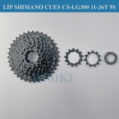 Líp Xe Đạp 9 Tầng SHIMANO CUES LG300 11-36T