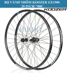 Bộ Vành Nhôm 700C/29Iinch KOOZER GX1900 - Phanh Đĩa 6 Ốc