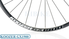 Bộ Vành Nhôm 700C/29Iinch KOOZER GX1900 - Phanh Đĩa 6 Ốc