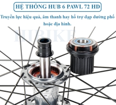 Bộ Vành Nhôm 26/27.5/29Inch KOOZER XF2046 - Phanh Đĩa 6 Ốc