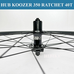 Bộ Vành Nhôm 27.5/29 Inch KOOZER XR21 350 Ratchet 40T - Phanh Đĩa