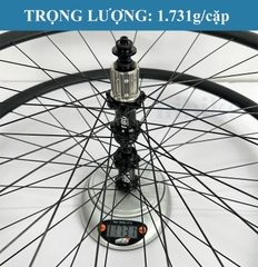 Bộ Vành Nhôm 700c/29 Inch KOOZER XR180 Ratchet EXP 52T - Phanh Đĩa CL