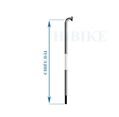 Căm(Nan Hoa) Xe Đạp DT SWISS Champion 2.0MM - Tăm Móc
