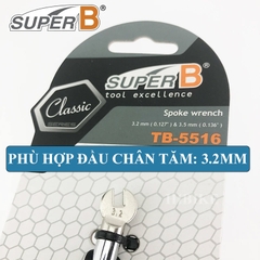 Cờ Lê Cân Vành 2 Trong 1 SUPER B 3.2MM Và 3.5MM