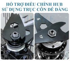 Cờ Lê Điều Chỉnh Hub Trục Côn Xe Đạp LEBYCLE