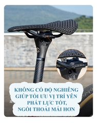 Cọc Yên Xe Đạp CARBON Cao Cấp TOSEEK C25 0 Độ