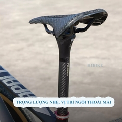 Cọc Yên Xe Đạp CARBON Cao Cấp TOSEEK C25 0 Độ