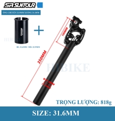 Cọc Yên Xe Đạp Giảm Xóc SUNTOUR NCX