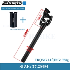Cọc Yên Xe Đạp Giảm Xóc SUNTOUR NCX