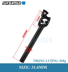 Cọc Yên Xe Đạp Giảm Xóc SUNTOUR NCX