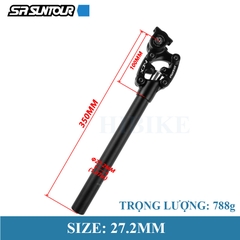 Cọc Yên Xe Đạp Giảm Xóc SUNTOUR NCX