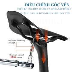 Cọc Yên Xe Đạp CARBON TOSEEK C60 ULTRA LIGHT