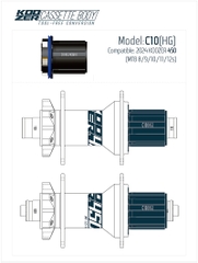 Cối Líp Xe Đạp Hub KOOZER 450